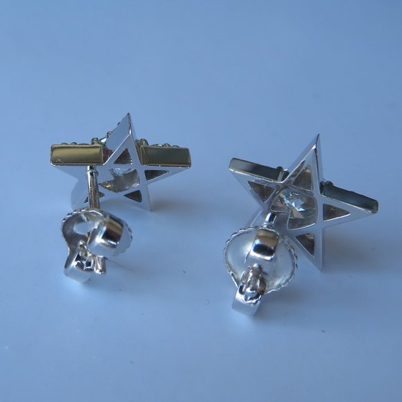 Hearts On Fire HOF Star 18K 1.39ct Diamond Earrings - Picture 6 of 12